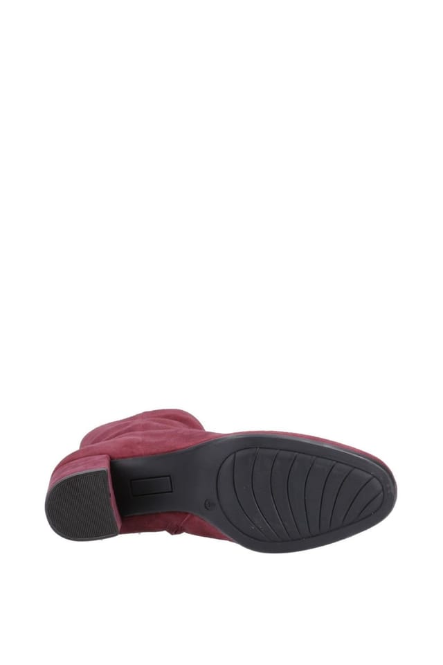 Hush Puppies Hush Puppies Women's 'Octavia' Ankle Boots in Dark Red - 3