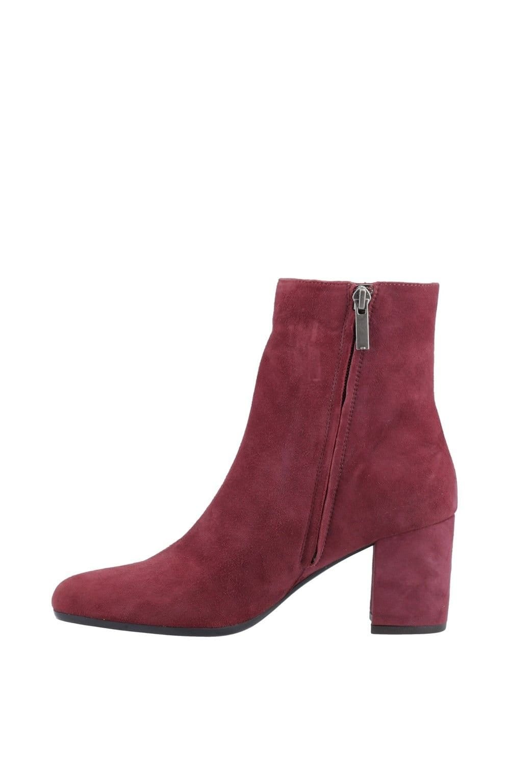 Hush Puppies Hush Puppies Women's 'Octavia' Ankle Boots in Dark Red - 4