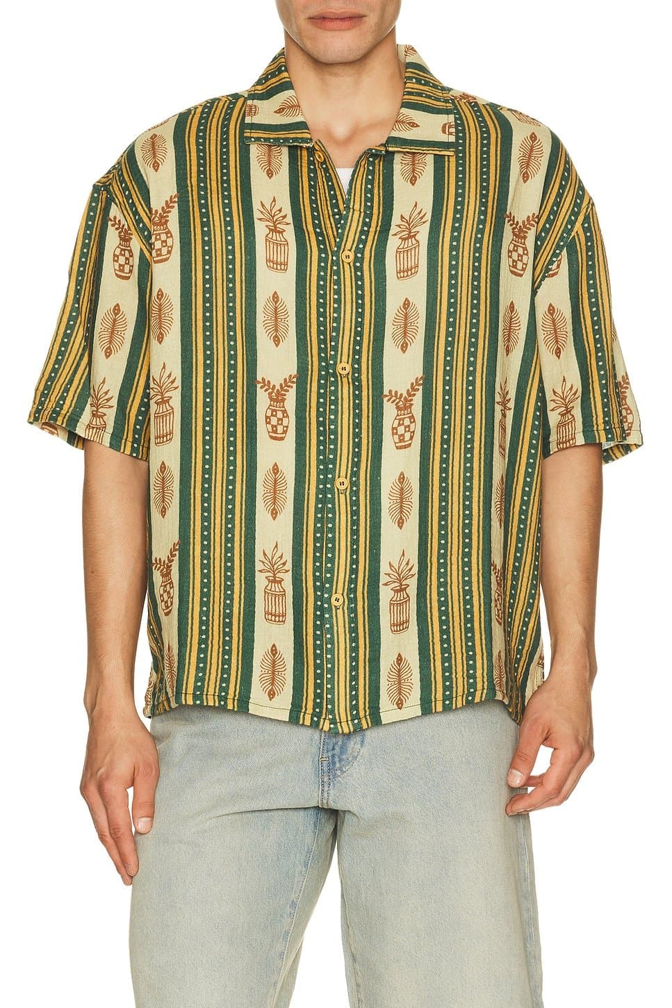 revolve Revolve Aloe Rhythm Shirt