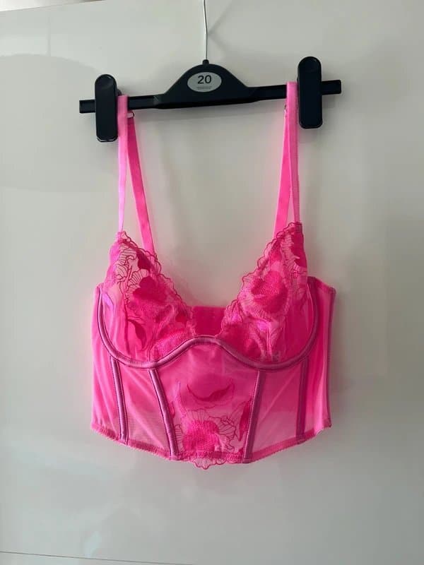 ASOS Floral lace underwired corset