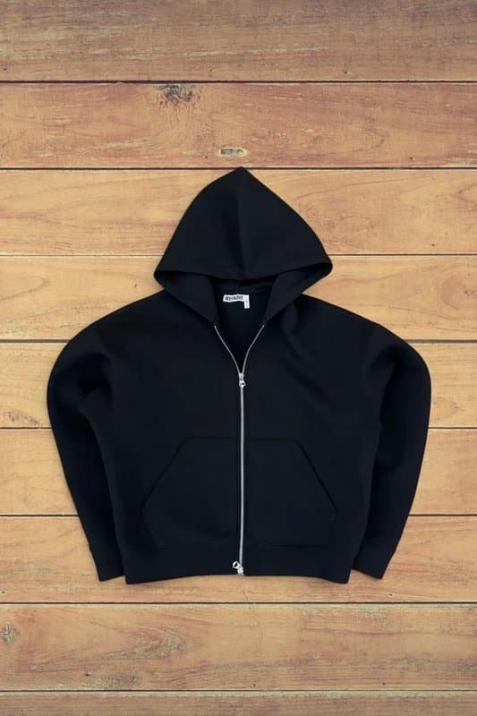 Weekday Weekday Scuba Hoodie - Black - S