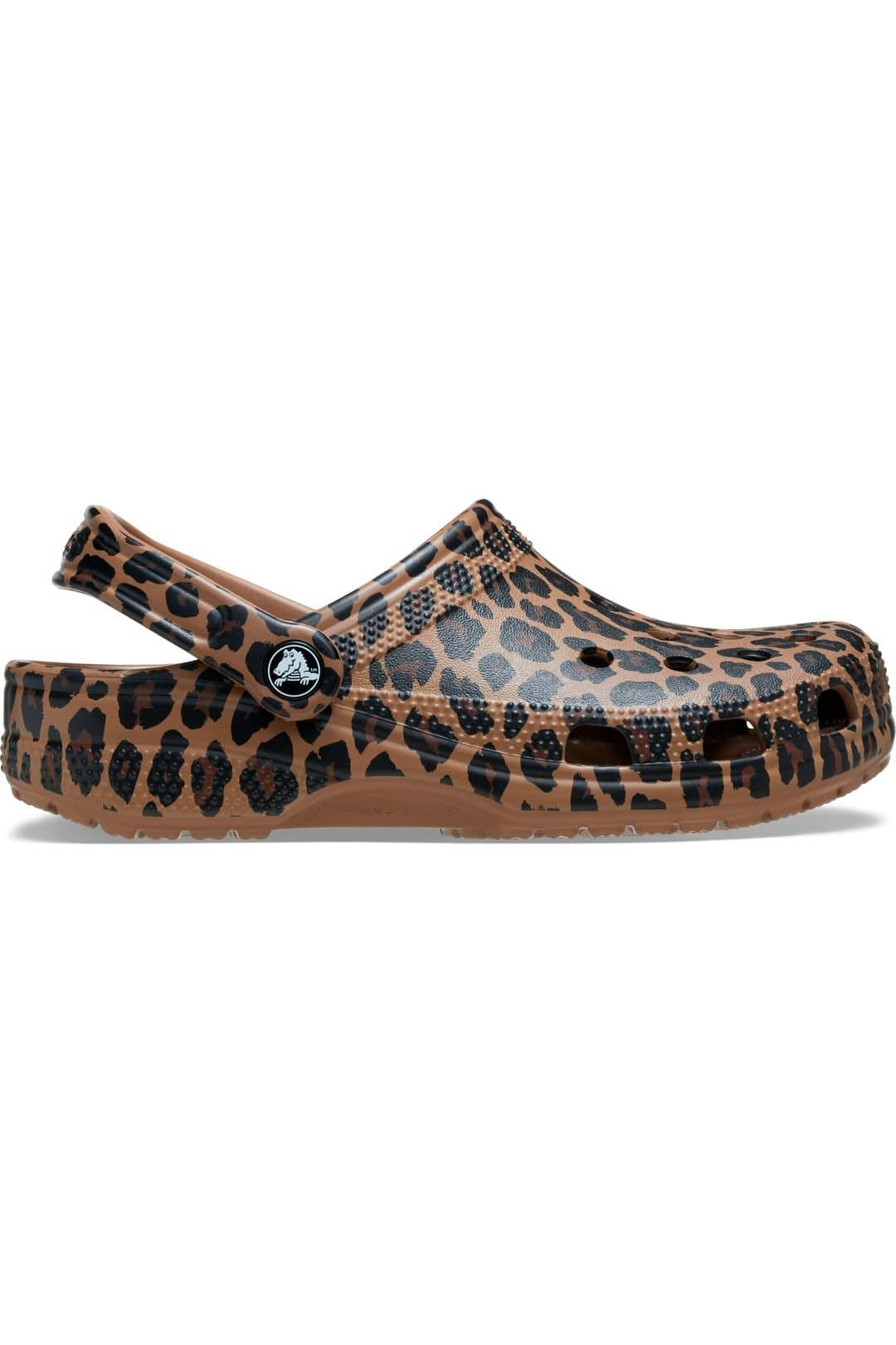 Crocs Crocs Women's Classic Animal Clog Leopard Print Brown