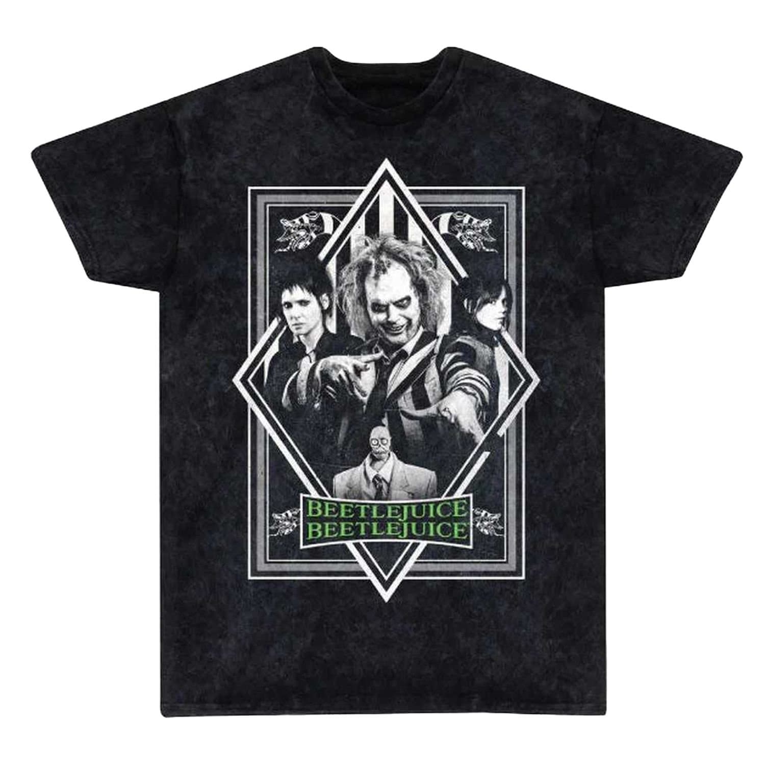 Warner Bros Warner Bros Men's Poster Washed T-Shirt in Black