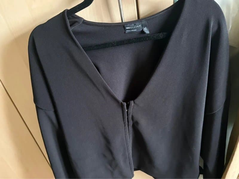 ASOS ASOS curve plus size corset black top