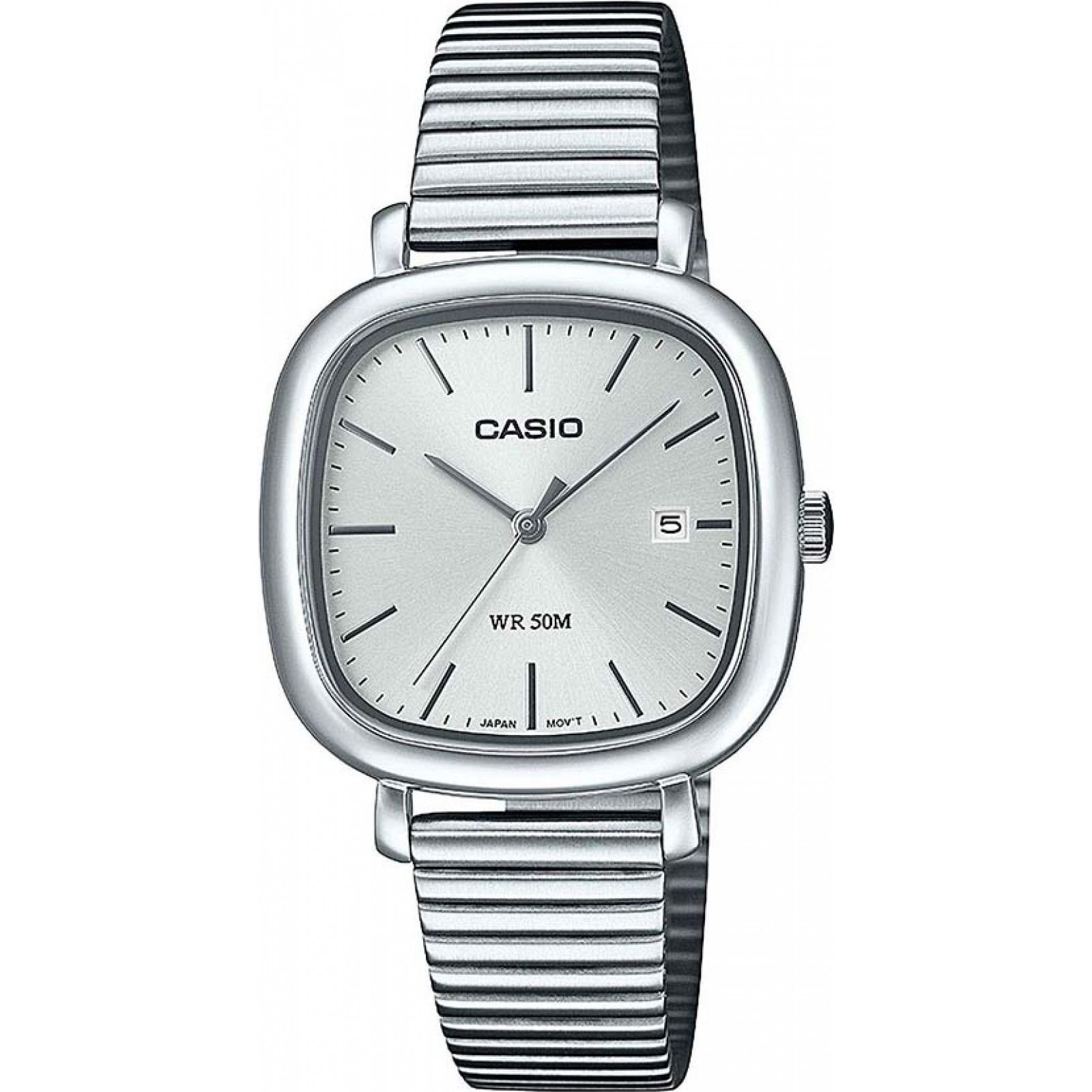 Casio Casio Women's LTP-B166D-7AVEF Collection 37mm Quartz Watch in Silver - 1
