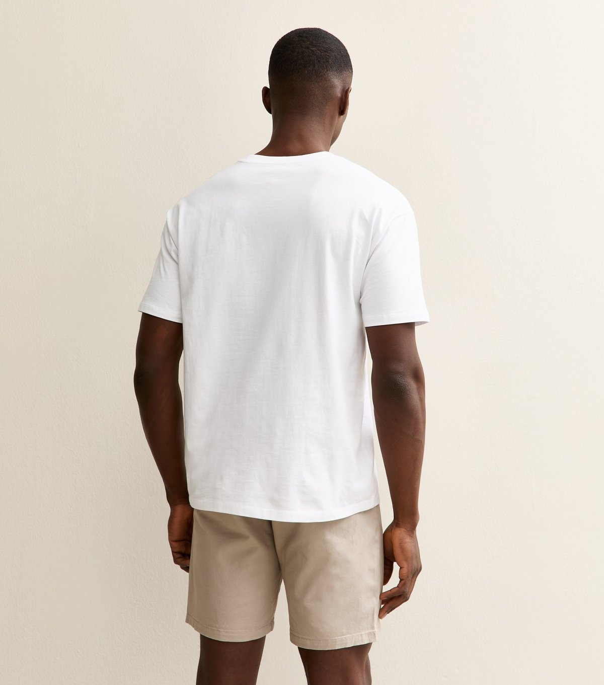 New Look Men's Stone Regular Chino Shorts New Look - 4