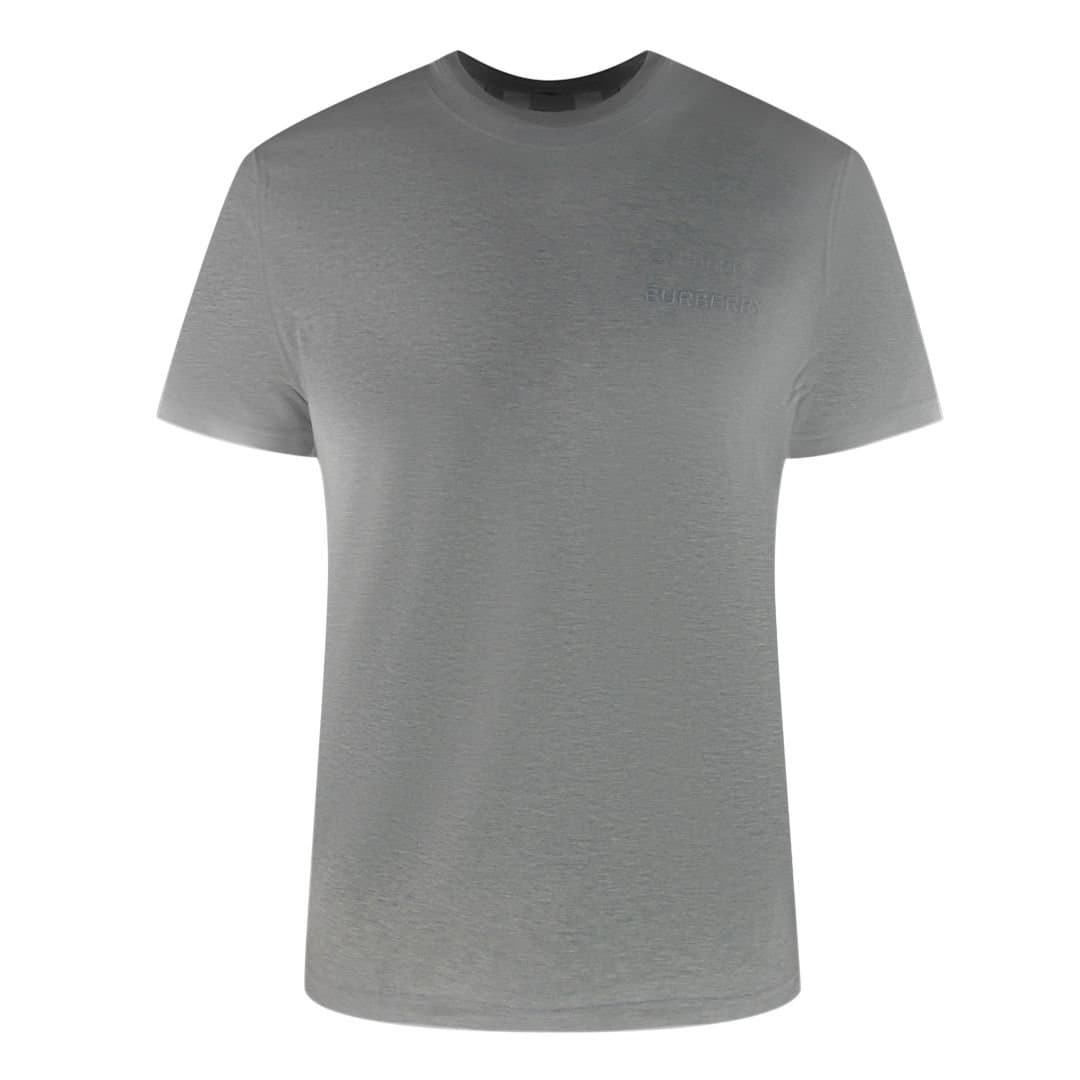 Burberry Burberry Men's Monotone Logo Grey T-Shirt
