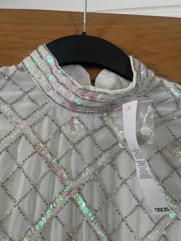 ASOS Design Embellished Sequin Top