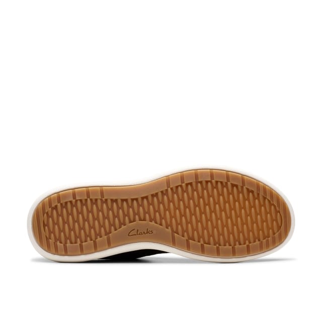 Clarks Clarks Women's Nalle Walk Black Knit Trainers - 3
