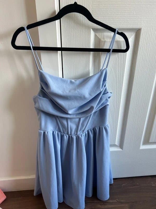 Shein Corset dress blue