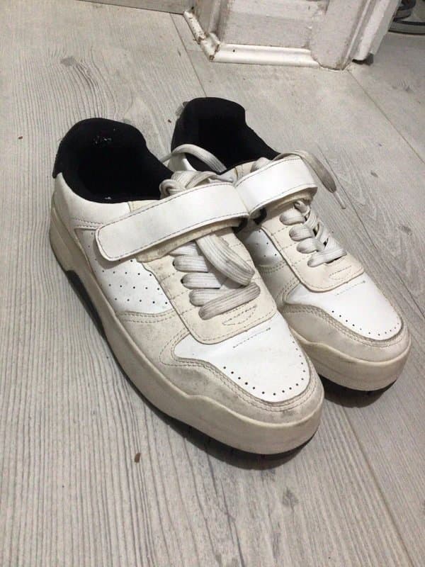 Bershka Bershka lace and strap shoes