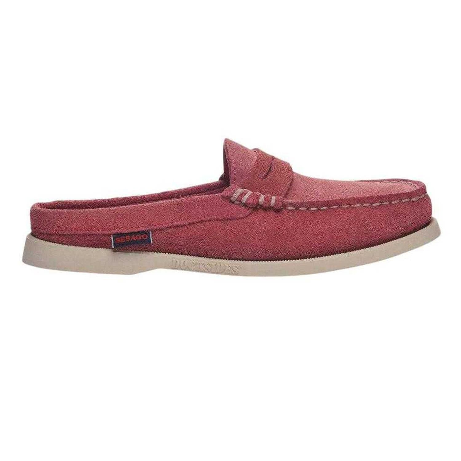 Sebago Sebago Women's Omega Suede Loafers in Rose