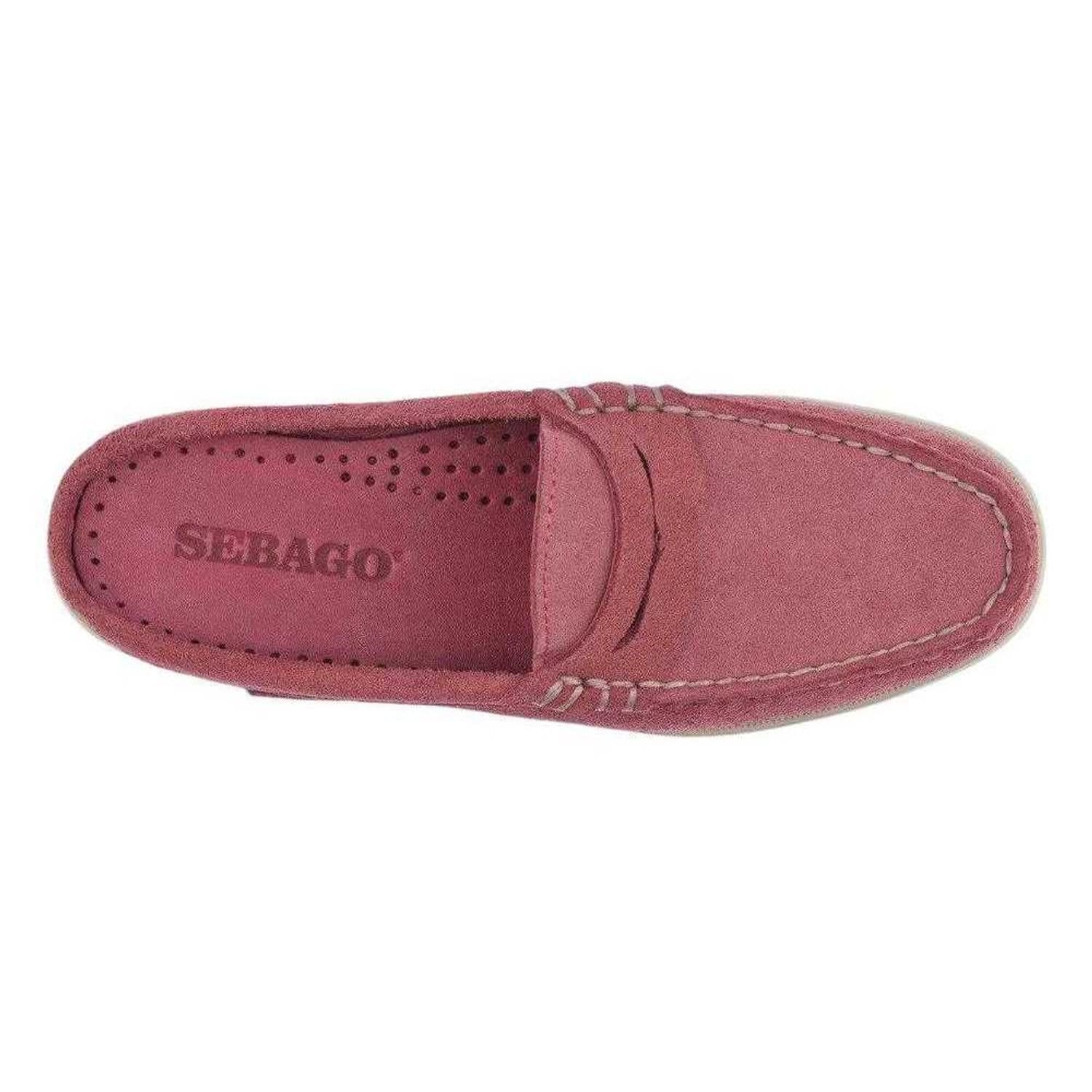 Sebago Sebago Women's Omega Suede Loafers in Rose - 4