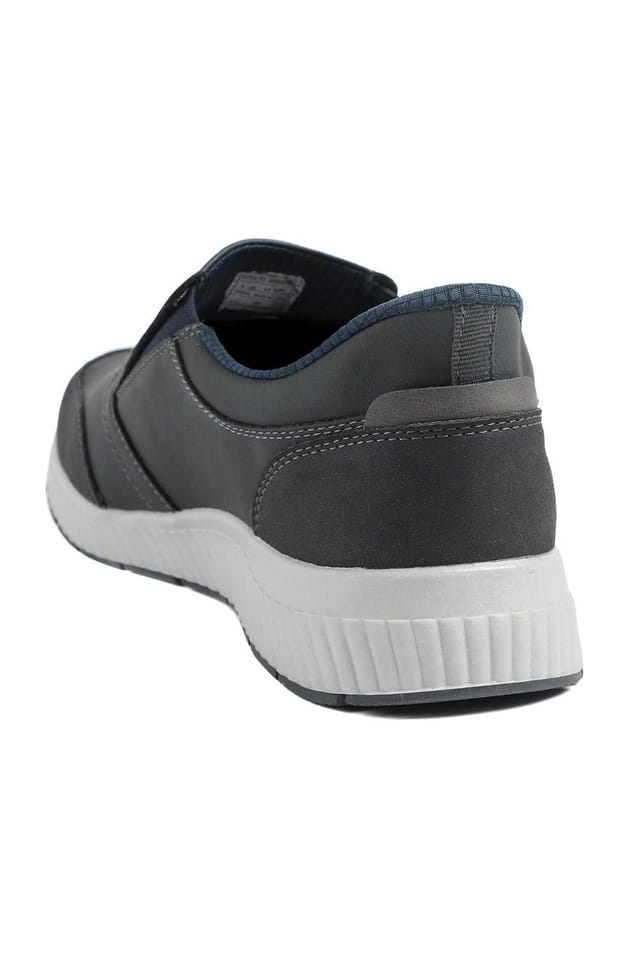 Pavers Pavers Men's Easy Step In Casual Laceless Shoes in Dark Grey - 3