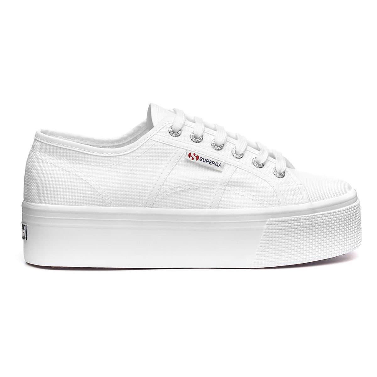 Superga Superga Women's White Canvas Trainers