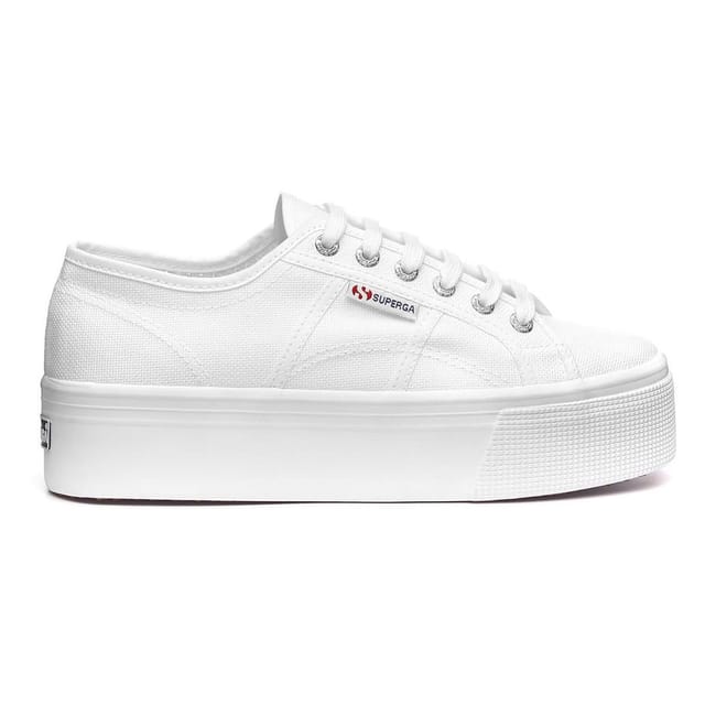 Superga Superga Women's 2790 Linea Up Down Trainers in White - 2