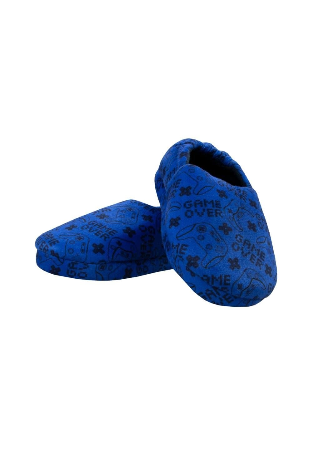 Harry Bear Harry Bear Men's Gaming Slippers in Blue