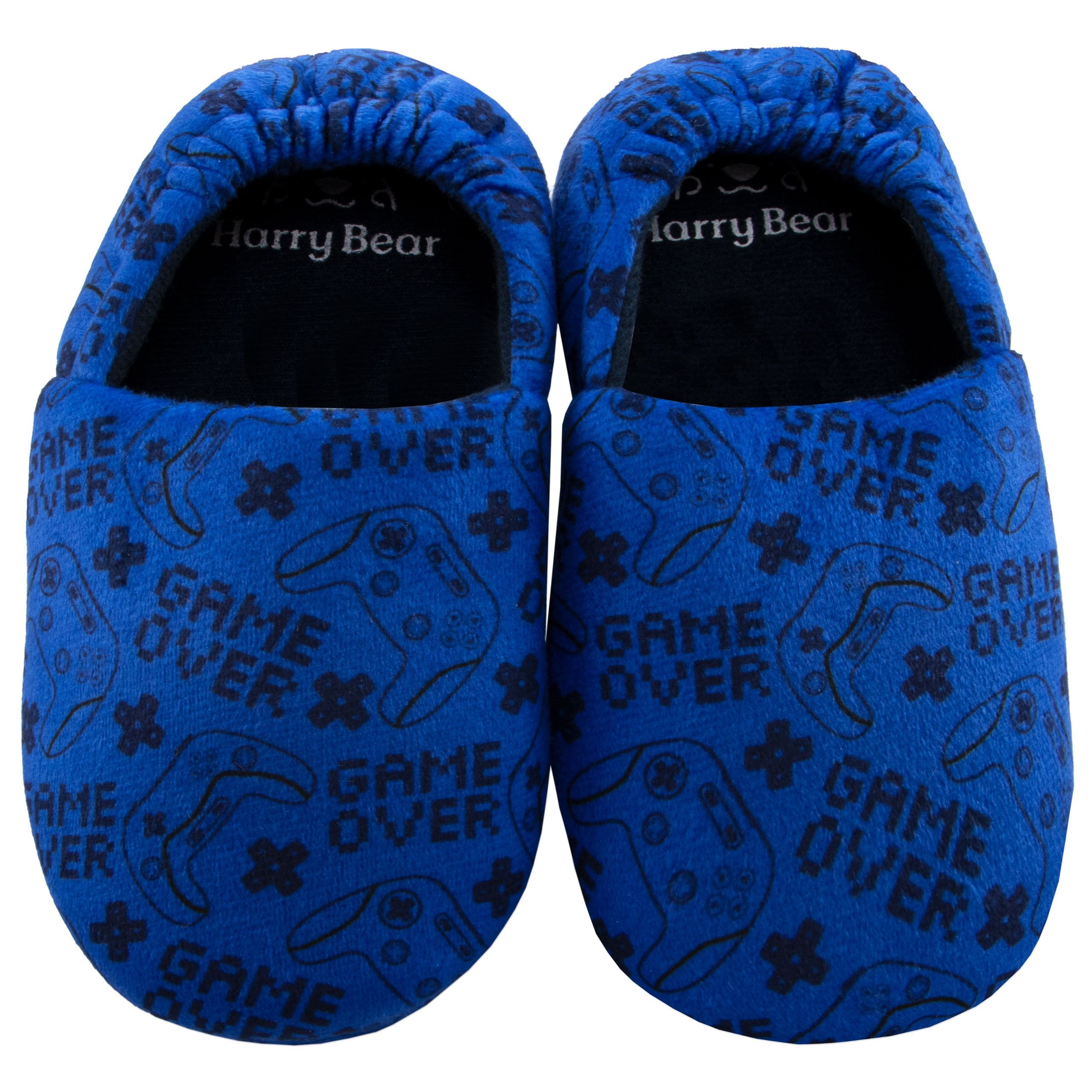Harry Bear Harry Bear Men's Gaming Slippers in Blue - 4
