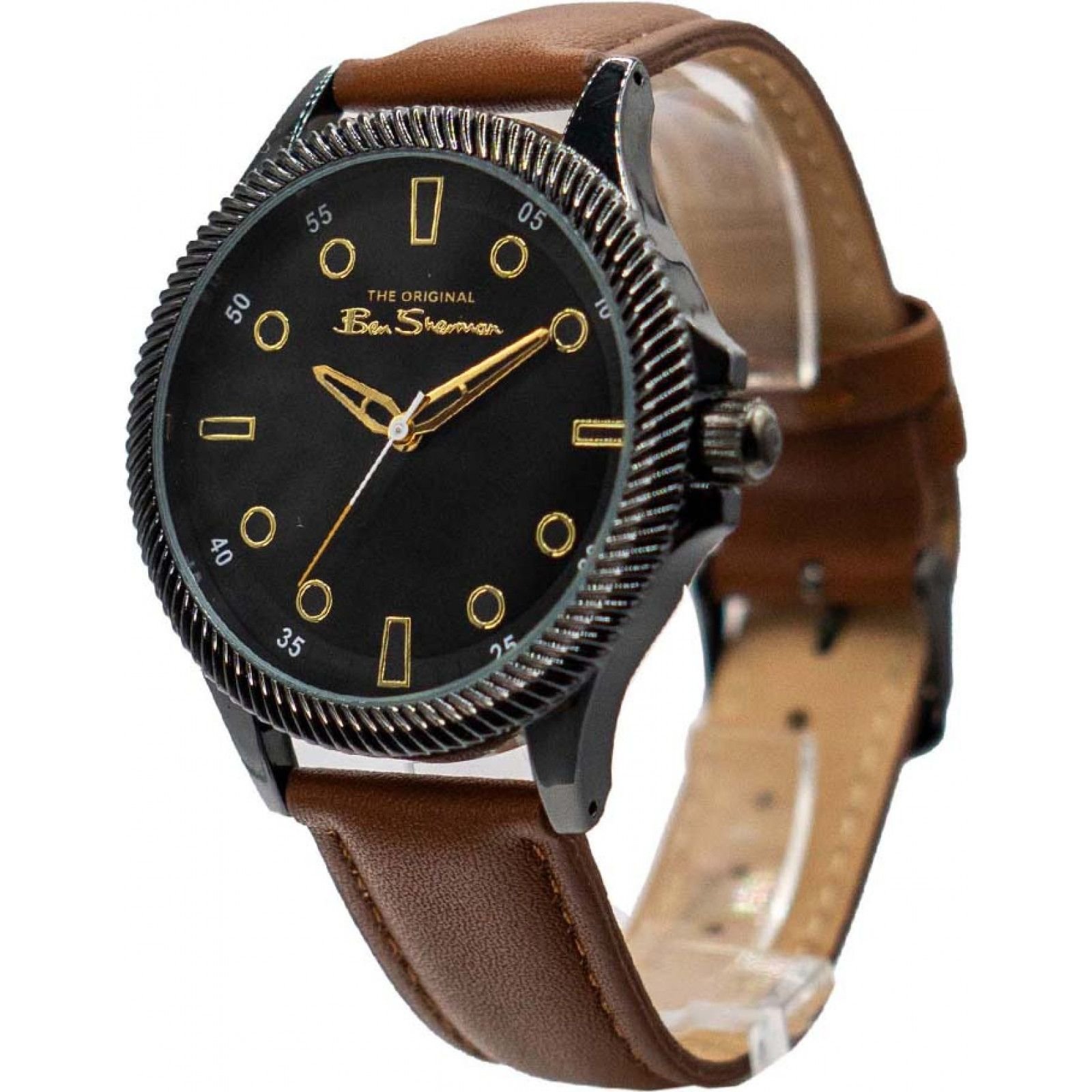 Ben Sherman Ben Sherman Men's BS227 42mm Quartz Watch in Brown - 2