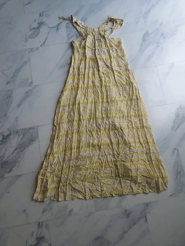 Mint Velvet Mint Velvet Yellow Floral Maxi Dress NWT UK 10/12 M Clean Girl Quiet Luxury