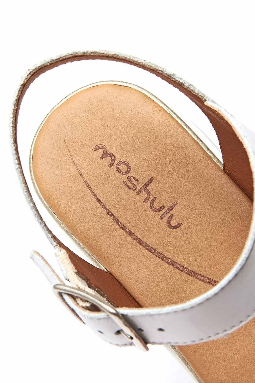 Moshulu Moshulu Women's 'Philly' Cushioned Slingback City Sandals in White - 4