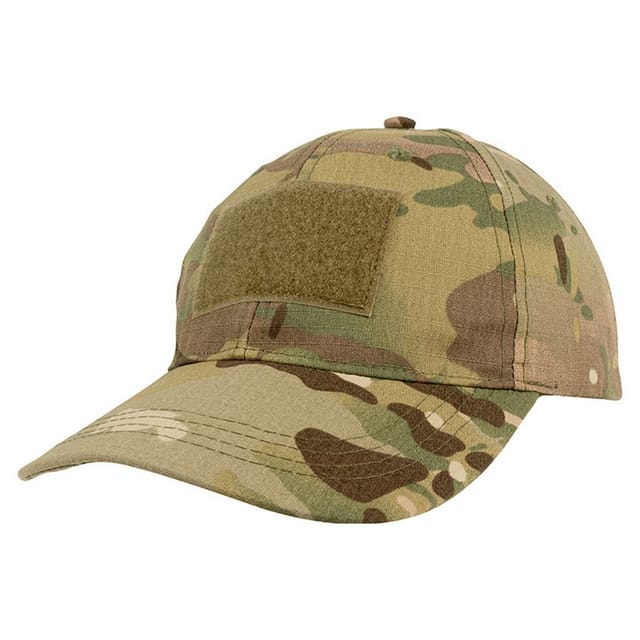 Mil-Com Mil-Com Men's Camo Baseball Cap in Green - 3