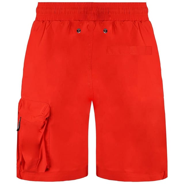 Weekend Offender Weekend Offender Men's Stretch Waist Sunrise Hills Tango Shorts in Orange - 2
