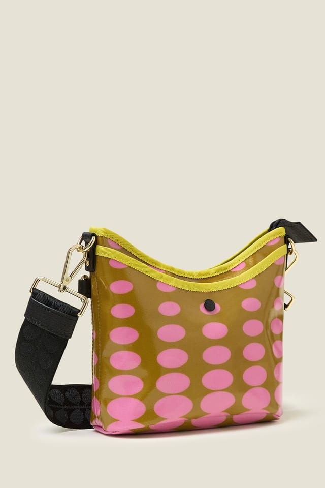 Orla Kiely Orla Kiely Women's Carrymin Crossbody - Optical Oval Ochre - 2