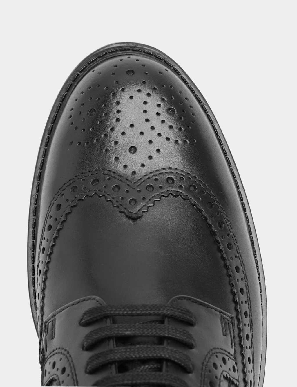 Marks & Spencer M&S Smart Step Technology Airflex™ Leather Brogues Black - 2