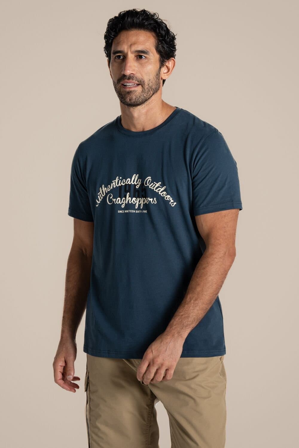 Craghoppers Craghoppers Men's Lucent Dark Navy T-Shirt