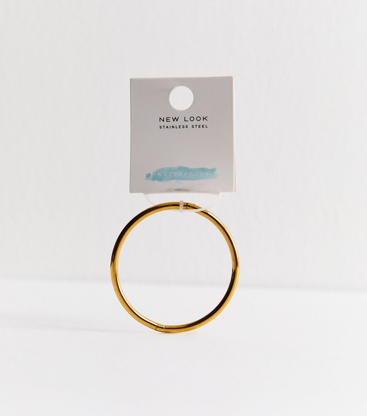 New Look Gold Tone Waterproof Sleek Bangle Bracelet New Look - 3