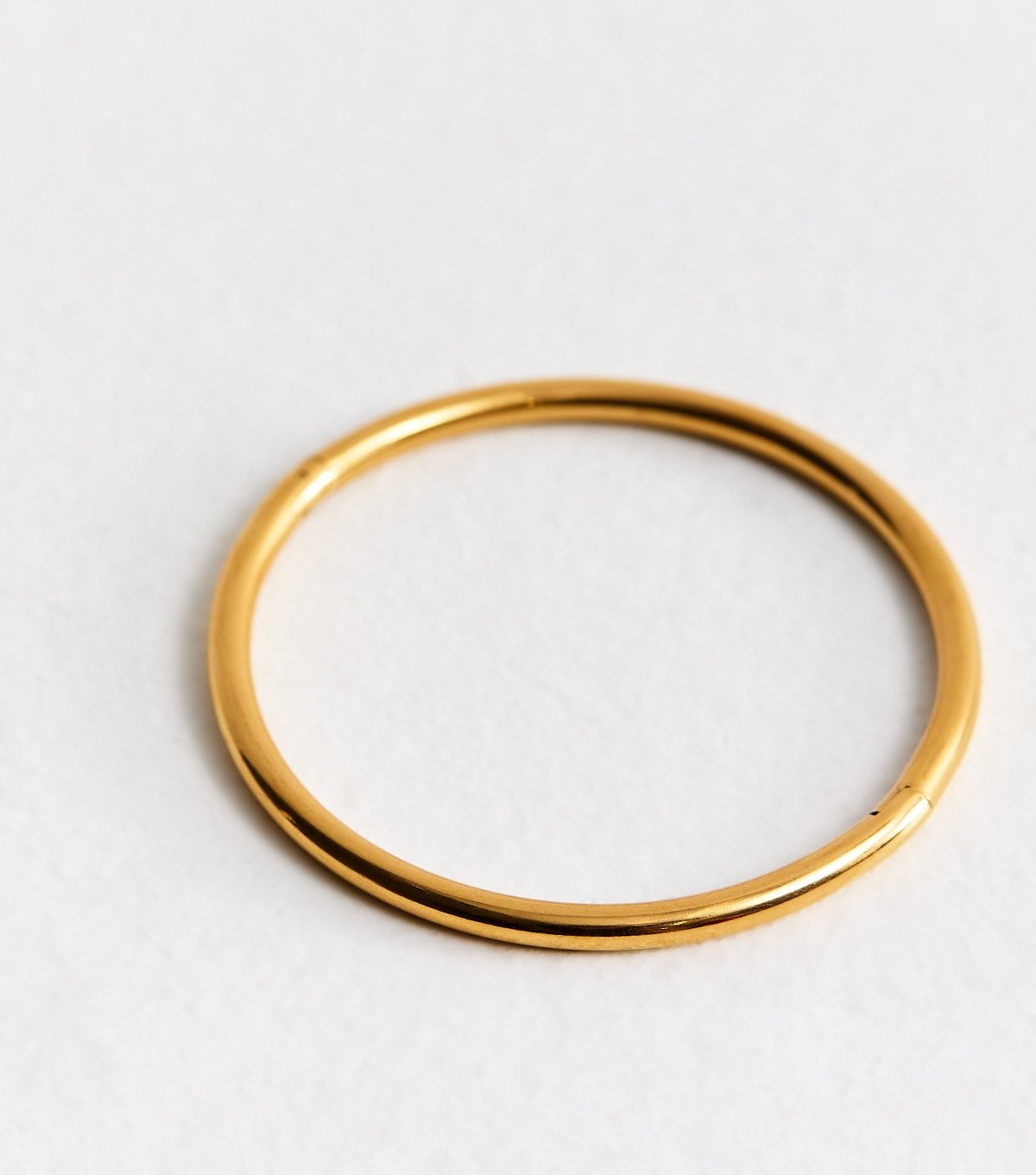 New Look Gold Tone Waterproof Sleek Bangle Bracelet New Look - 4