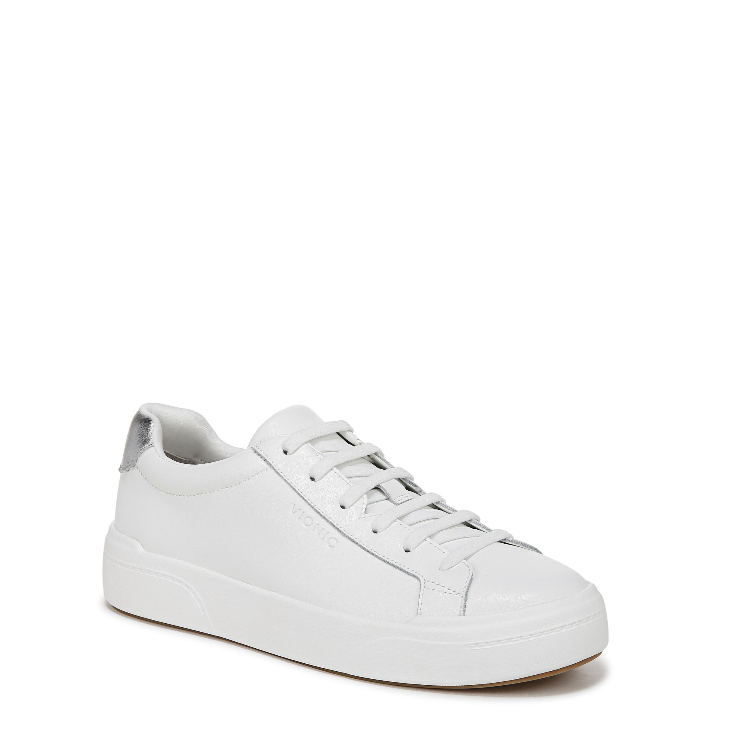 Vionic Vionic Women's Colbie Lace up Trainers in White - 2