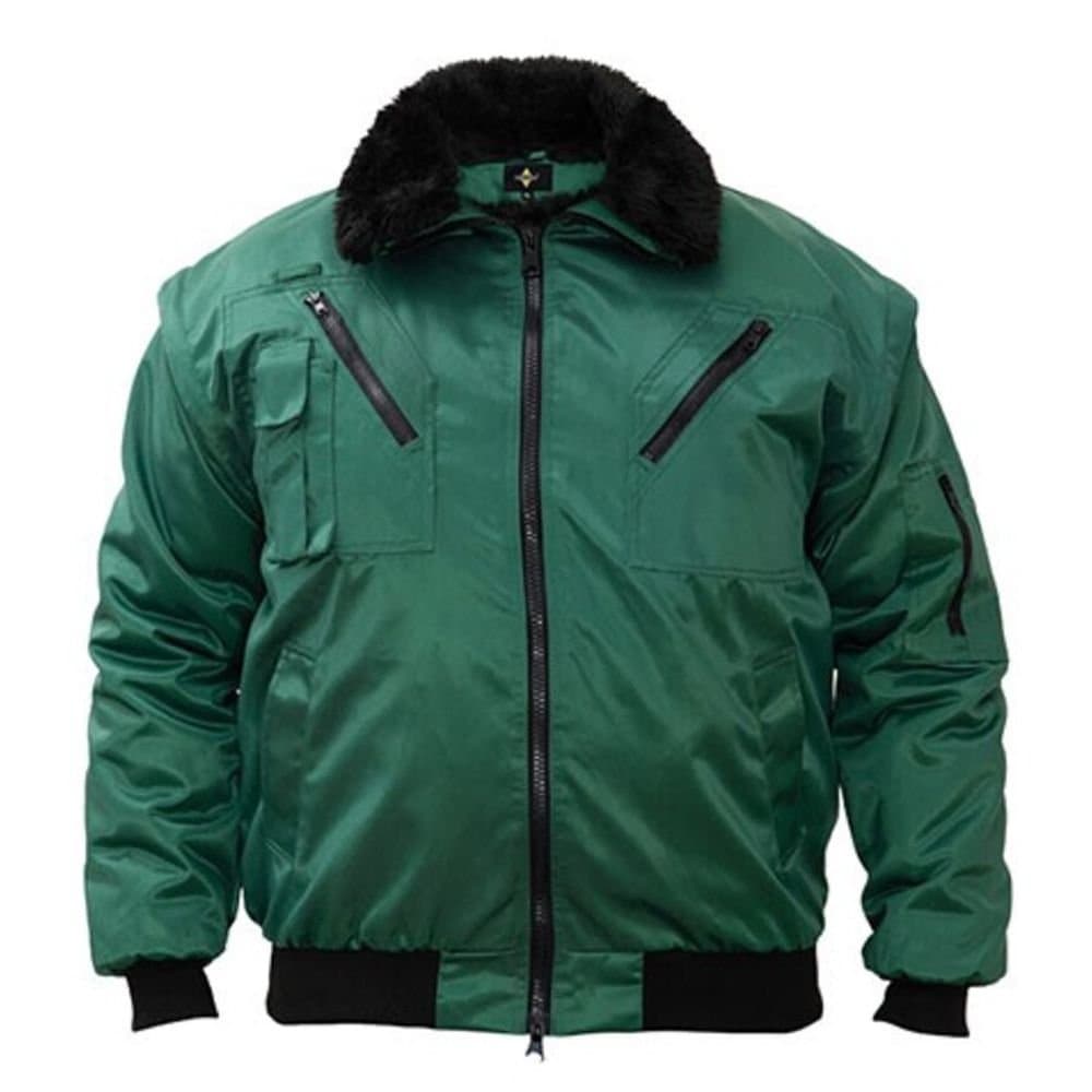 Korntex Korntex Men's Oslo Robust 4 in 1 Pilot Jacket in Green