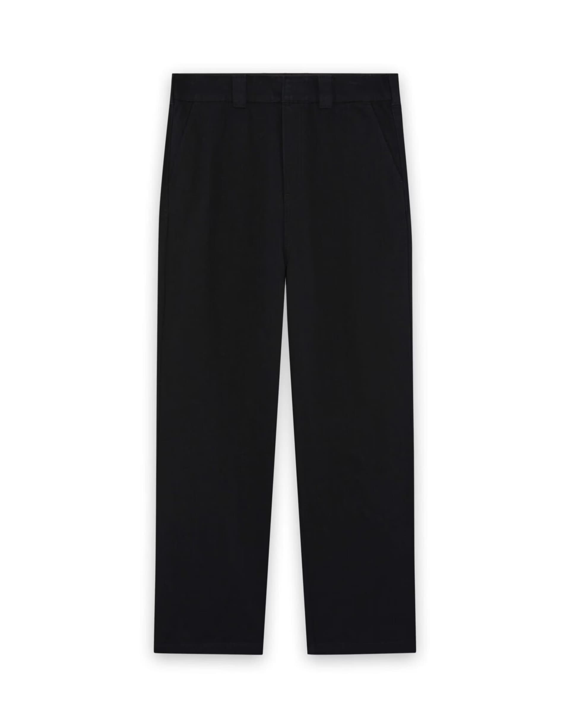 ASOS Lyle & Scott Trousers straight leg work pants in z865 jet black
