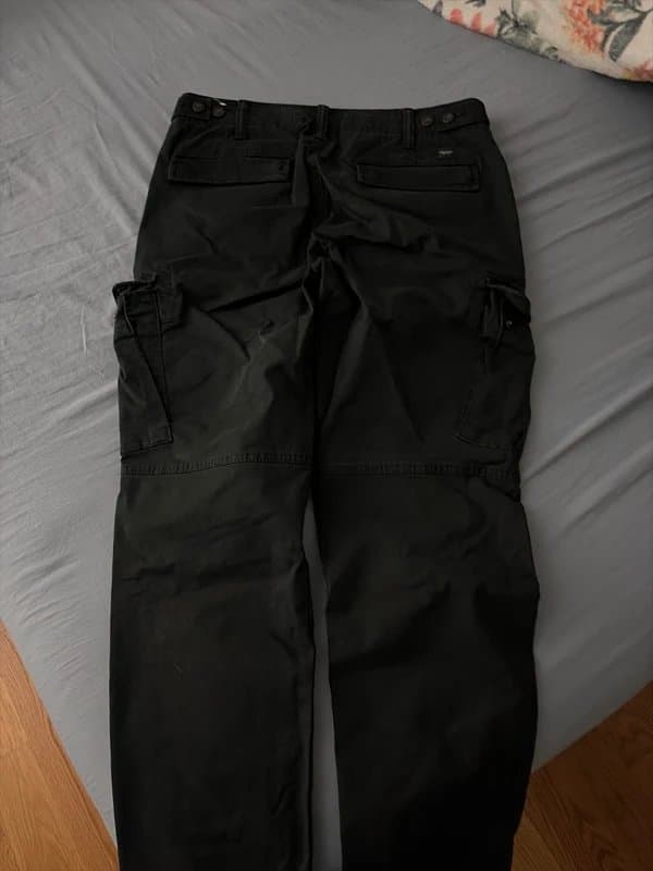 American Eagle black ae cargos