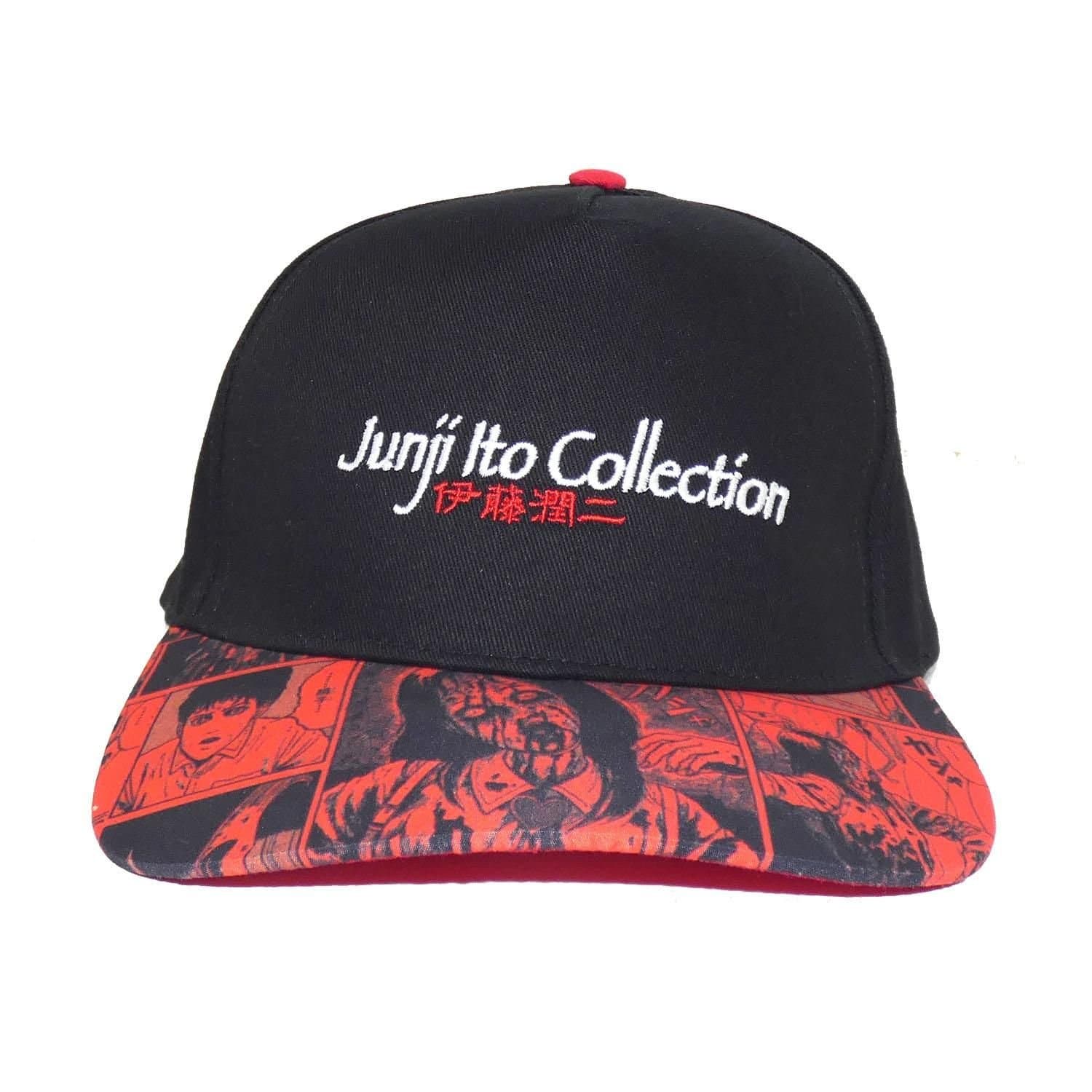 Junji-Ito Junji-Ito Men's Printed Baseball Cap in Black
