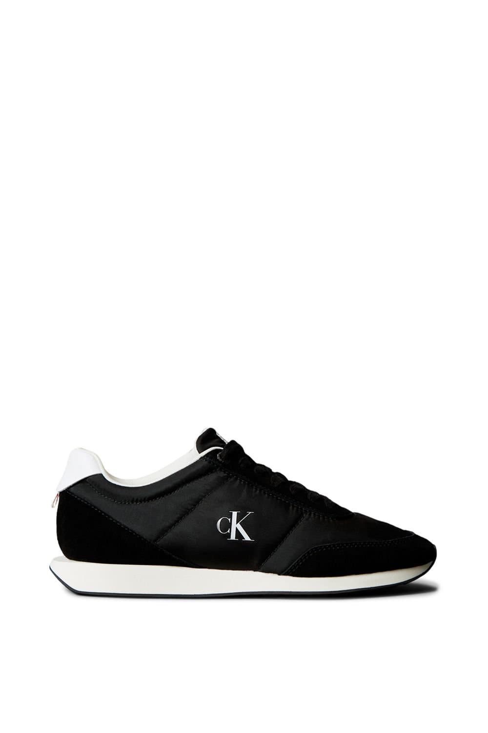 Calvin Klein Calvin Klein Men's Retro Runner Ess Mix Mat Black/Bright White in Black