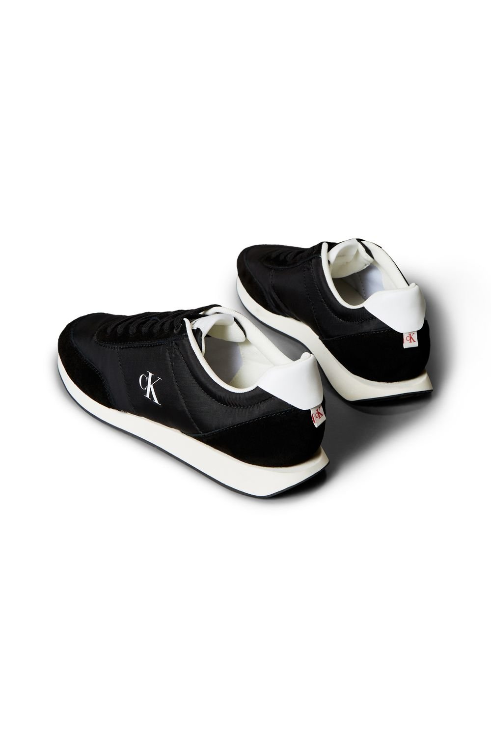 Calvin Klein Calvin Klein Men's Retro Runner Ess Mix Mat Black/Bright White in Black - 3