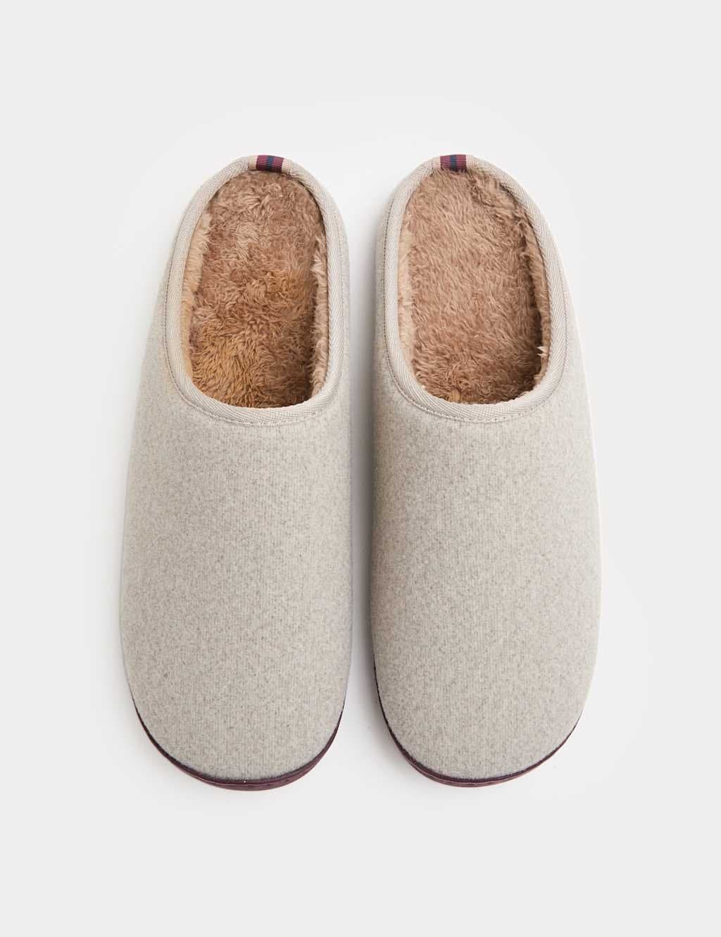 Marks & Spencer M&S Mule Slippers with Freshfeet™ Ecru