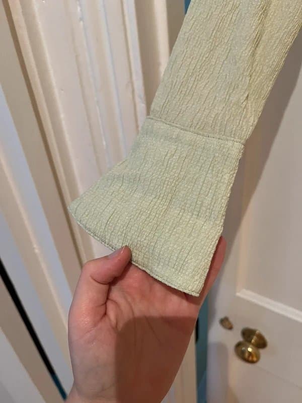 ASOS ASOS ruched crinkle shirt