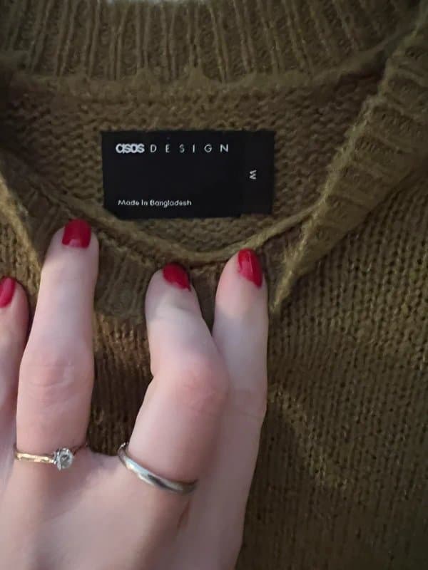 ASOS ASOS Green knit sweater