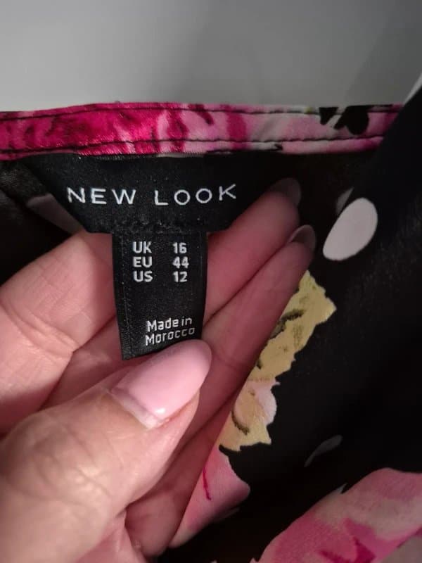 New Look Satin flower dress