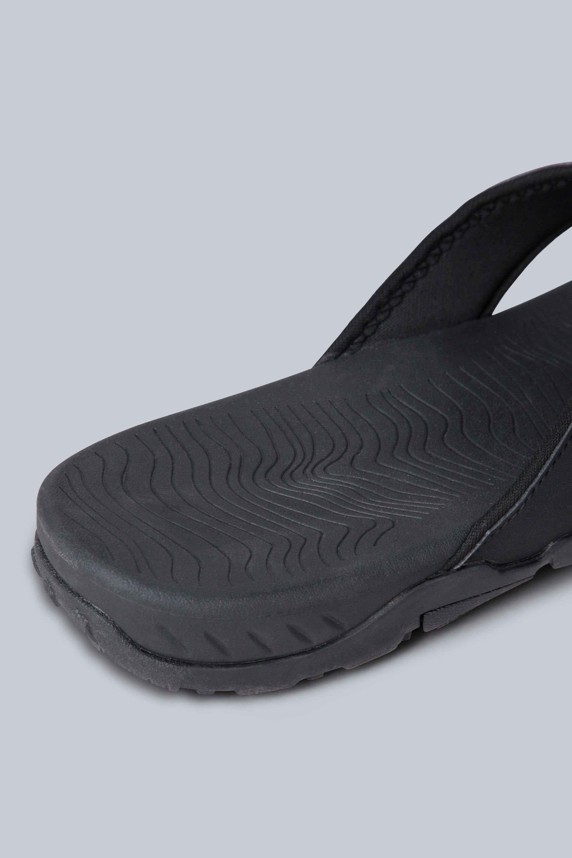 Animal Animal Men's 'Fader' Casual Lightweight Comfortable Outdoor Slip On Flip Flops in Black - 4