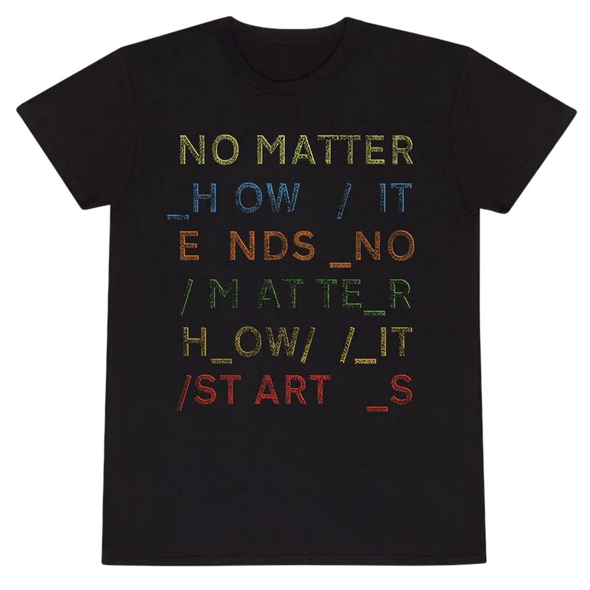 Radiohead Radiohead Men's No Matter T-Shirt in Black - 2