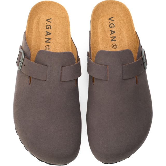 V.GAN V.GAN Men's Vegan Taro Comfort Soft Footbed Shoes in Grey - 2