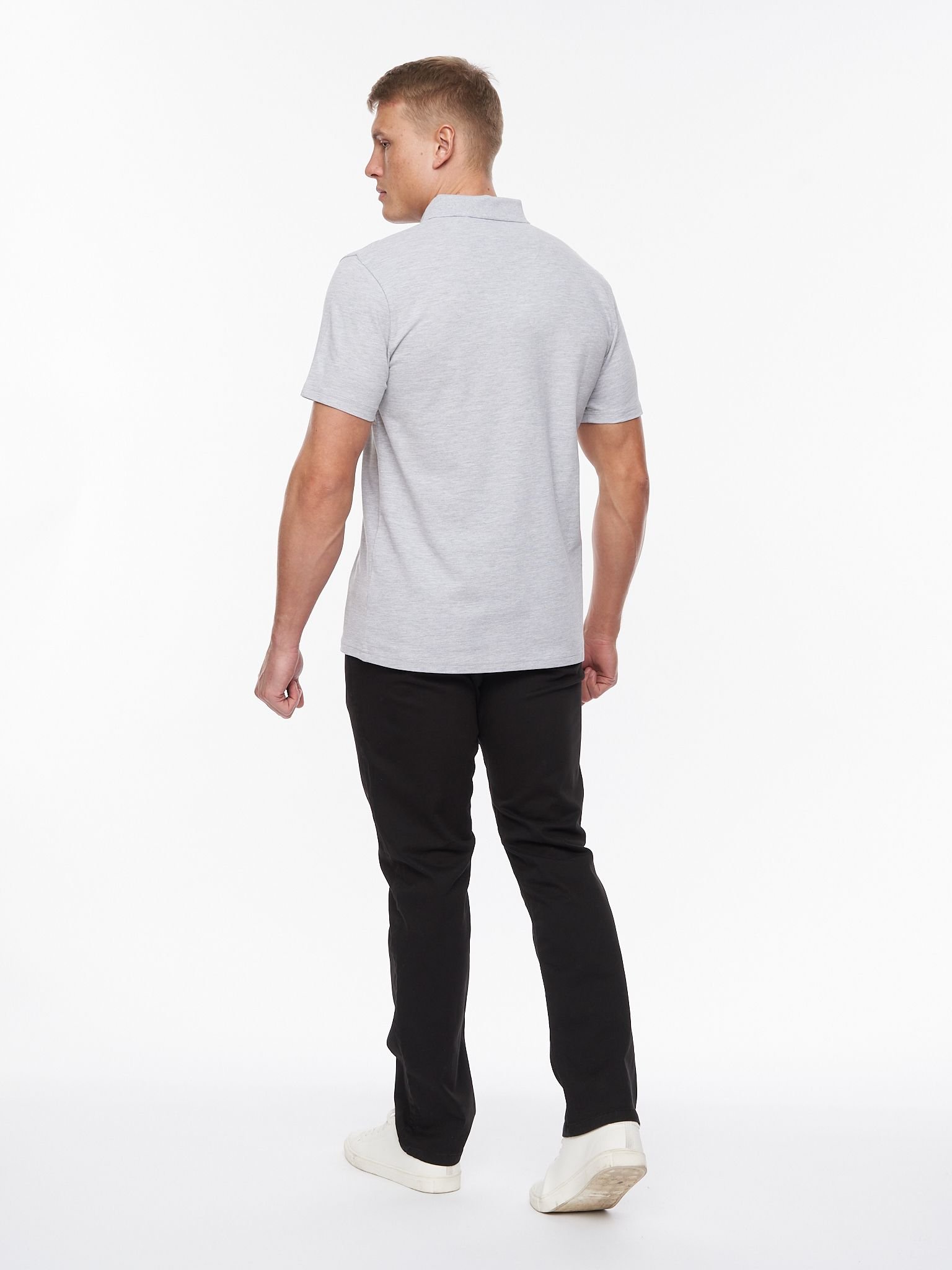 Bewley&Ritch Bewley&Ritch Men's Barden Polo in Grey - 3