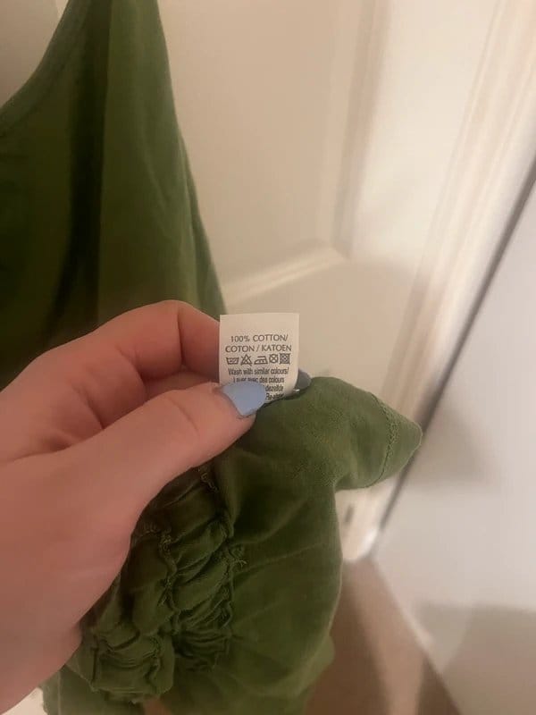 New Look Green Cotton Vest Top