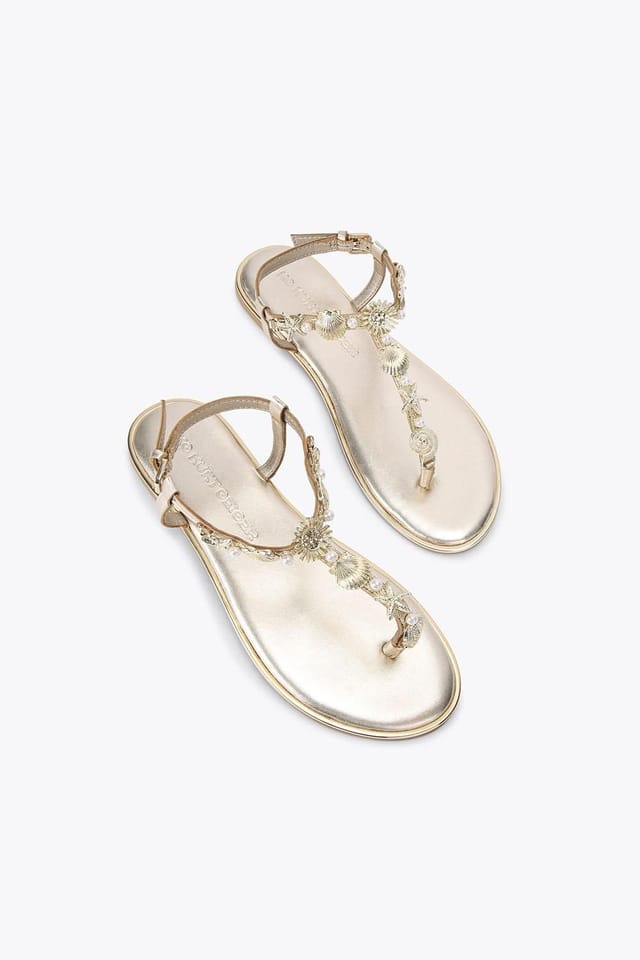 KG Kurt Geiger KG Kurt Geiger Women's 'Rudy' Sandals in Gold - 2