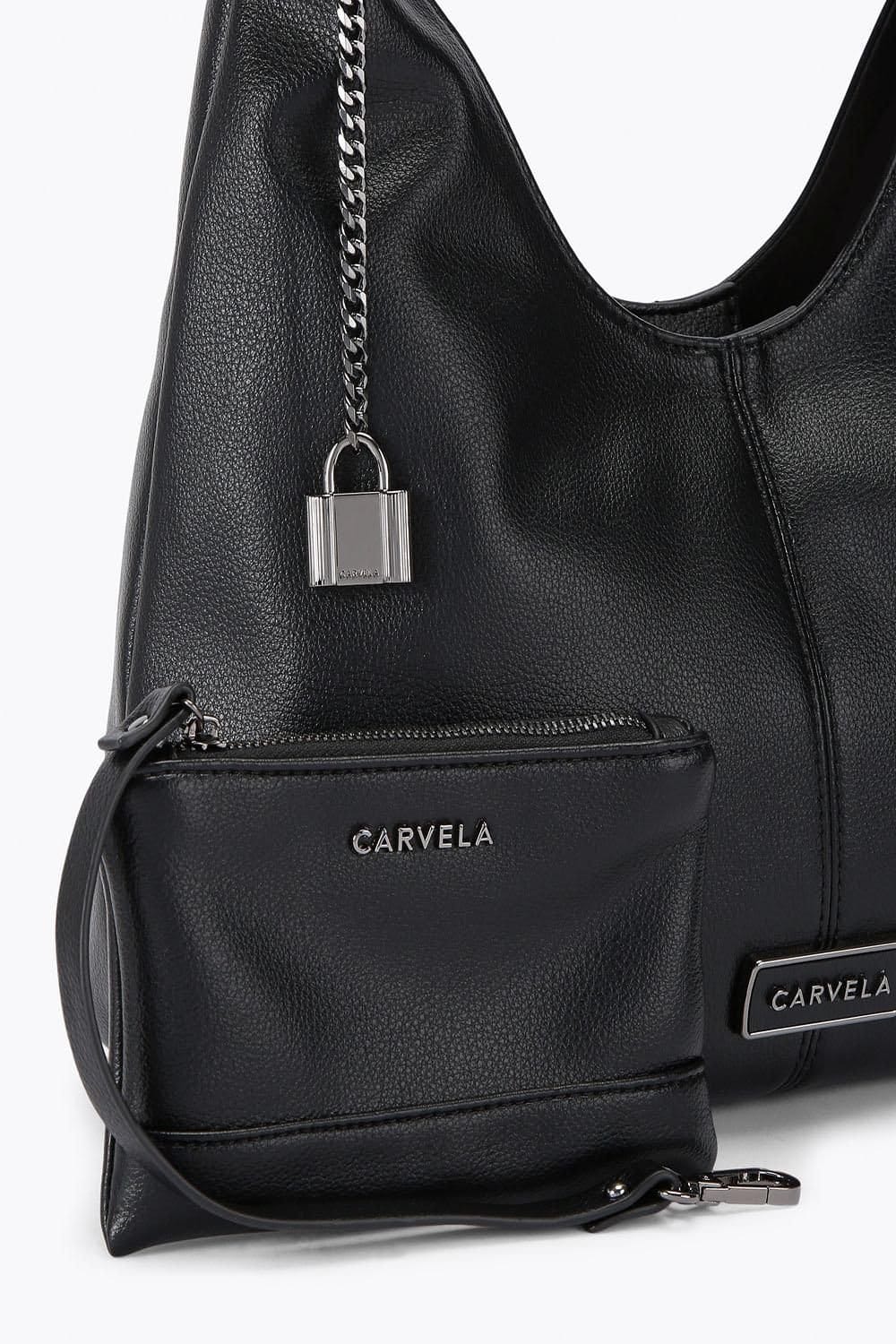 Carvela Carvela Women's 'Cassia Mini Hobo' Bag in Black - 4